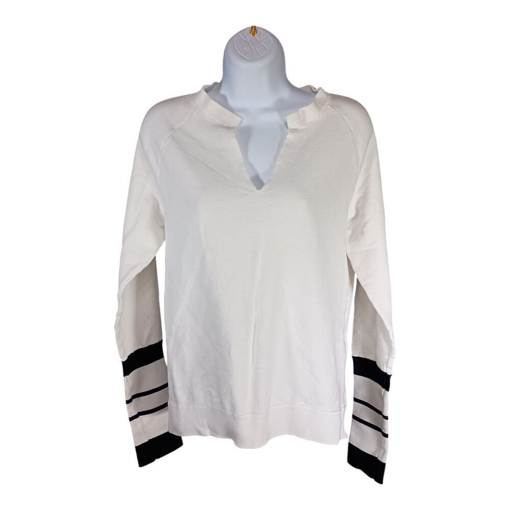 Alexander McQueen Skull Sweater Sweatshirt V-Neck Long Sleeve Cotton Women's XS